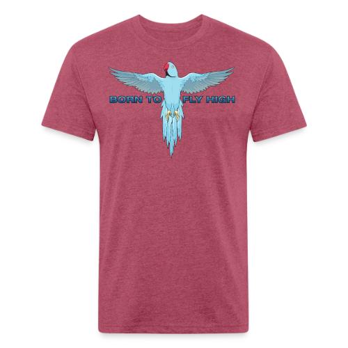 BORN TO FLY HIGH - Unisex Poly/Cotton T-Shirt