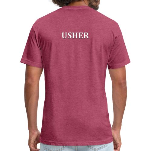 USHER SWAG - Unisex Poly/Cotton T-Shirt