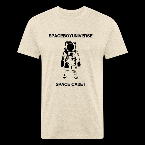 Spaceboy Universe Astronaut - Fitted Cotton/Poly T-Shirt by Next Level