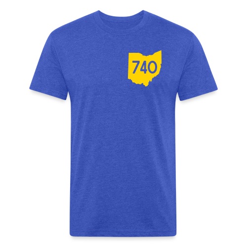 740 - Fitted Cotton/Poly T-Shirt by Next Level