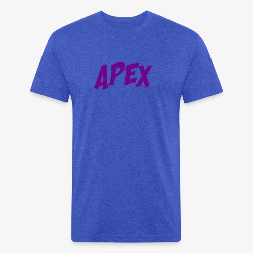 APEX WORD LOGO - Fitted Cotton/Poly T-Shirt by Next Level