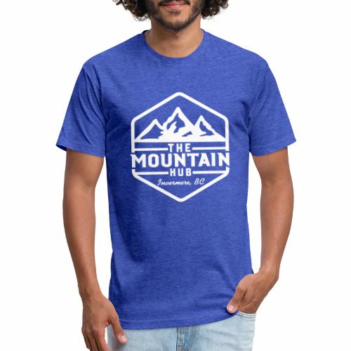 Mountain Hub Apparel - Fitted Cotton/Poly T-Shirt by Next Level