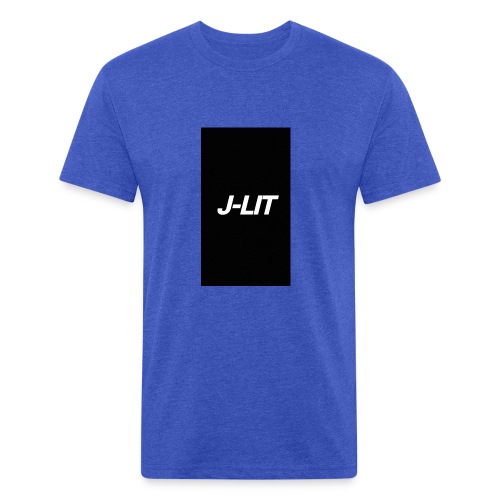 J-LIT Clothing - Fitted Cotton/Poly T-Shirt by Next Level