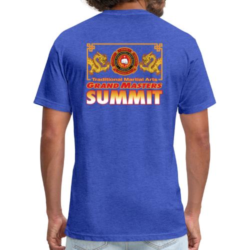Traditional Martial Arts Grand Masters Summit - Fitted Cotton/Poly T-Shirt by Next Level