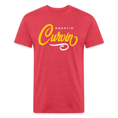 Swervin - Men’s Fitted Poly/Cotton T-Shirt