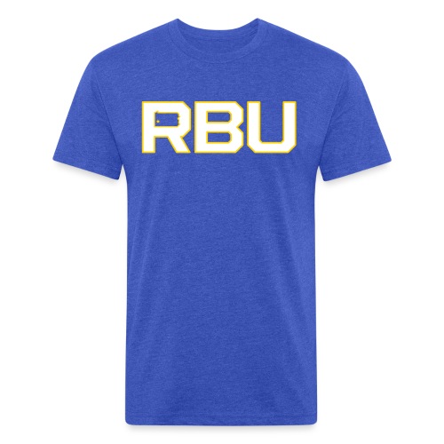 rbu - Men’s Fitted Poly/Cotton T-Shirt