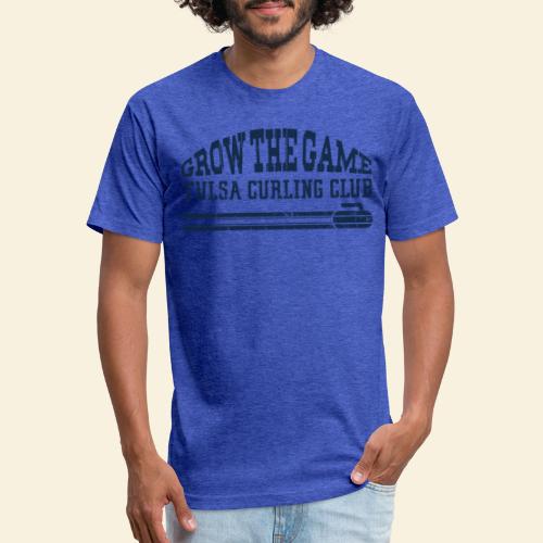 Grow The Game - Fitted Cotton/Poly T-Shirt by Next Level