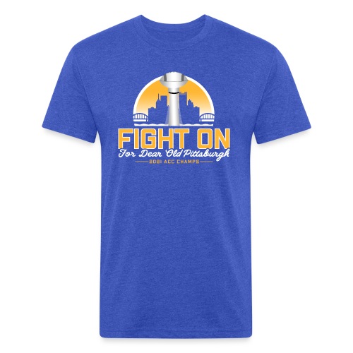 Fight On – 2021 ACC Champs - Fitted Cotton/Poly T-Shirt by Next Level
