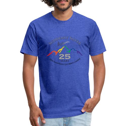 NHGMC 25th Logo - Fitted Cotton/Poly T-Shirt by Next Level