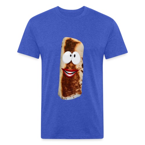 PB Burrito Guy - Fitted Cotton/Poly T-Shirt by Next Level