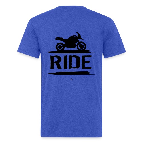 RIDE ADV - Fitted Cotton/Poly T-Shirt by Next Level