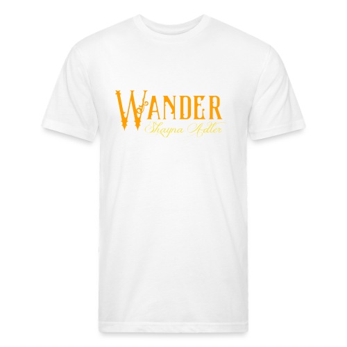 Wander Logo - Fitted Cotton/Poly T-Shirt by Next Level