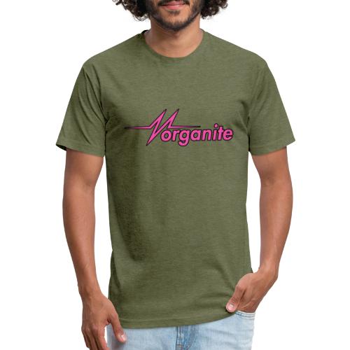 Morganite - Fitted Cotton/Poly T-Shirt by Next Level