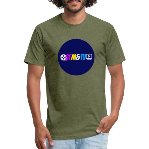 SFM&TV | ScienceFictionMoviesTV.Com - Fitted Cotton/Poly T-Shirt by Next Level