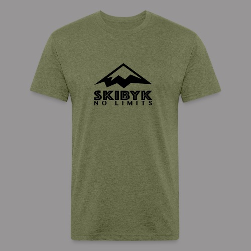 SkiByk No Limits - Fitted Cotton/Poly T-Shirt by Next Level