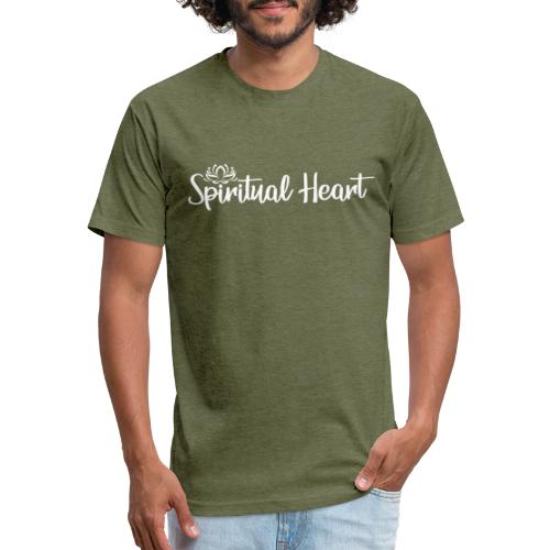 SPIRITUAL HEART - Fitted Cotton/Poly T-Shirt by Next Level
