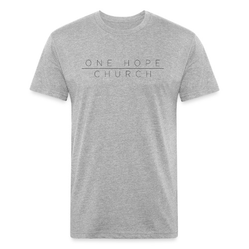 One Hope Church - Fitted Cotton/Poly T-Shirt by Next Level