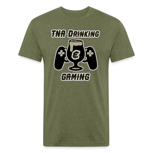 TNA Drinking & Gaming - Fitted Cotton/Poly T-Shirt by Next Level