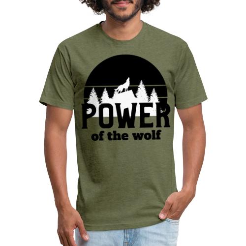 Power Of The Wolf - Unisex Poly/Cotton T-Shirt