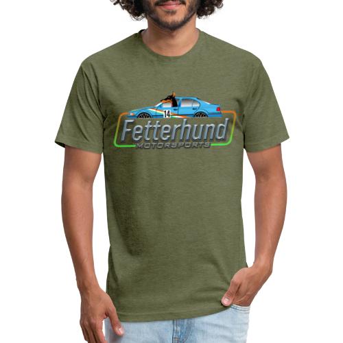 Fetterhund Motorsports - Men’s Fitted Poly/Cotton T-Shirt