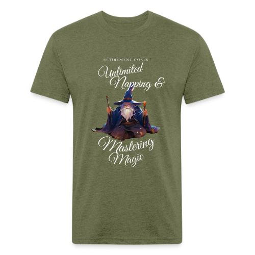 Retirement Goals: Nap & Magic - Unisex Poly/Cotton T-Shirt
