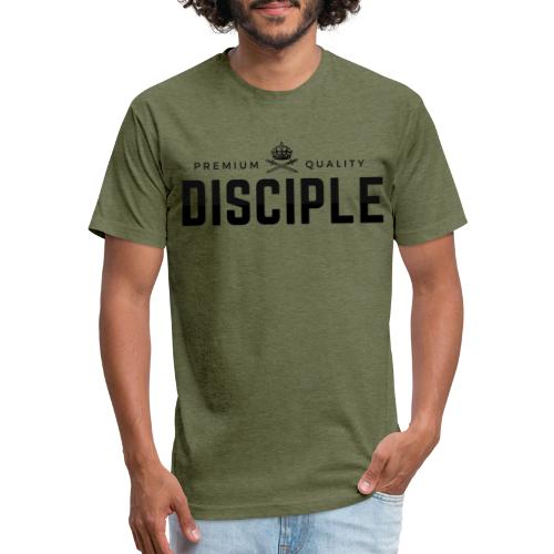 Disciple - Black - Fitted Cotton/Poly T-Shirt by Next Level