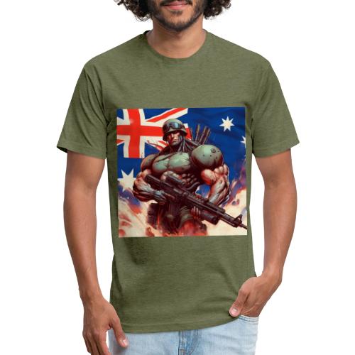 THANK YOU FOR YOUR SERVICE MATE (ORIGINAL SERIES) - Men’s Fitted Poly/Cotton T-Shirt