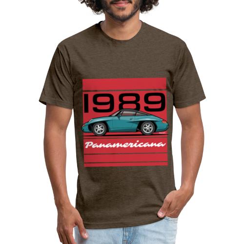1989 P0r5che Panamericana Concept Car - Men’s Fitted Poly/Cotton T-Shirt