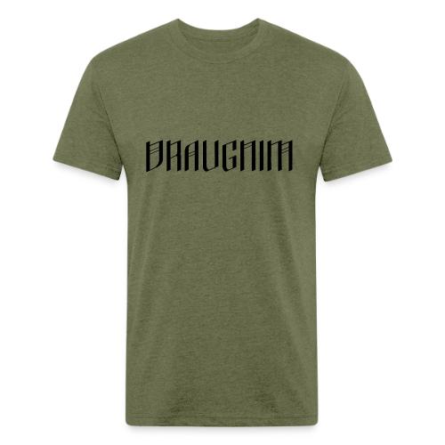 Logo - Men’s Fitted Poly/Cotton T-Shirt