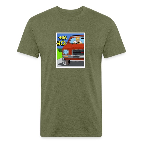 HQ SIMPSONS - Men’s Fitted Poly/Cotton T-Shirt