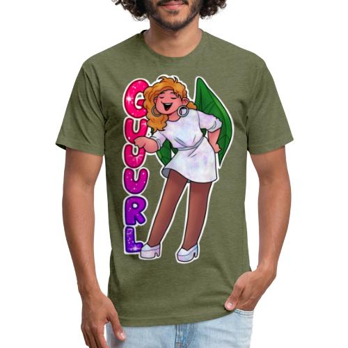 Guuuurl - Fitted Cotton/Poly T-Shirt by Next Level