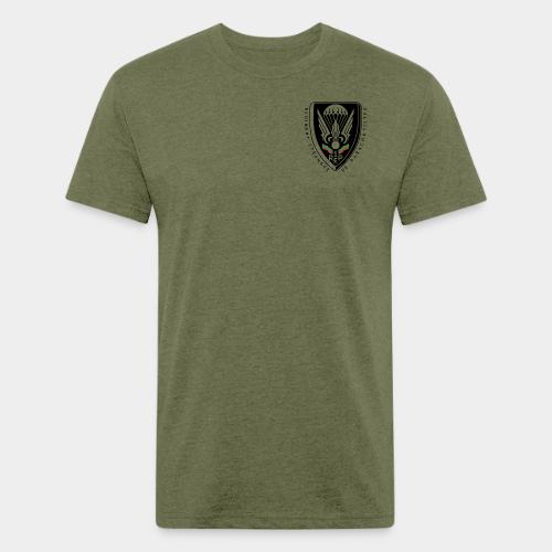 1er REP - Regiment - Badge - Dark - Unisex Poly/Cotton T-Shirt