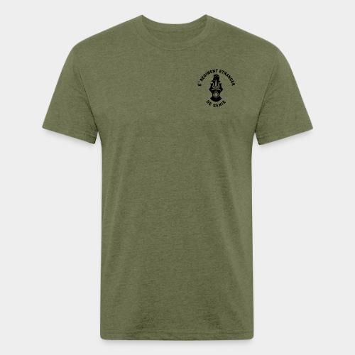 6e REG - Etranger de Genie - Retro - Unisex Poly/Cotton T-Shirt