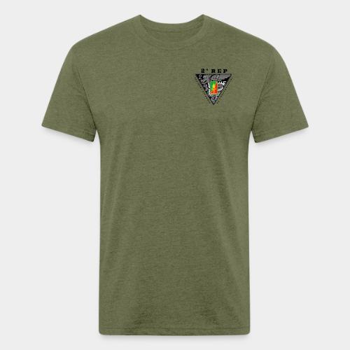 2e REP - Foreign Legion - Badge - Dark - Unisex Poly/Cotton T-Shirt