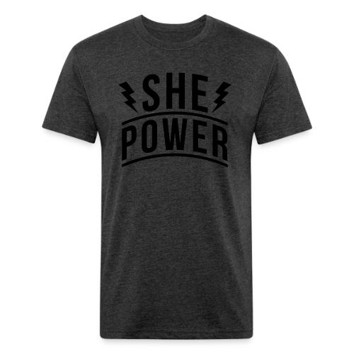 She Power - Unisex Poly/Cotton T-Shirt