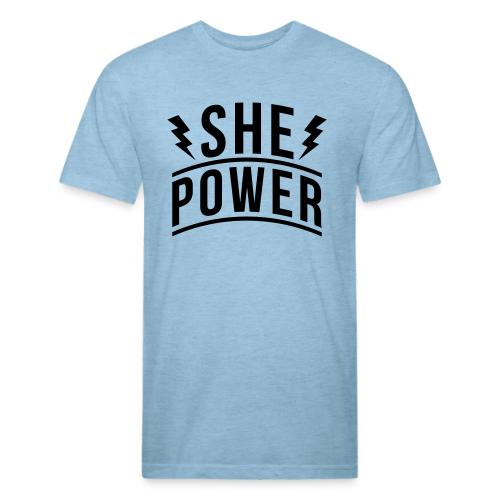 She Power - Unisex Poly/Cotton T-Shirt