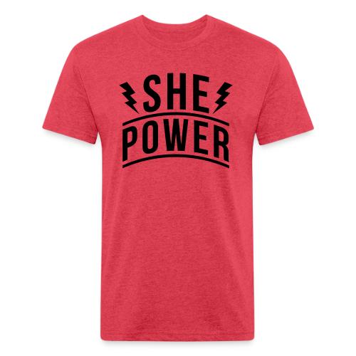 She Power - Unisex Poly/Cotton T-Shirt