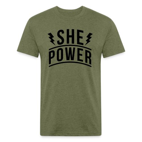 She Power - Unisex Poly/Cotton T-Shirt