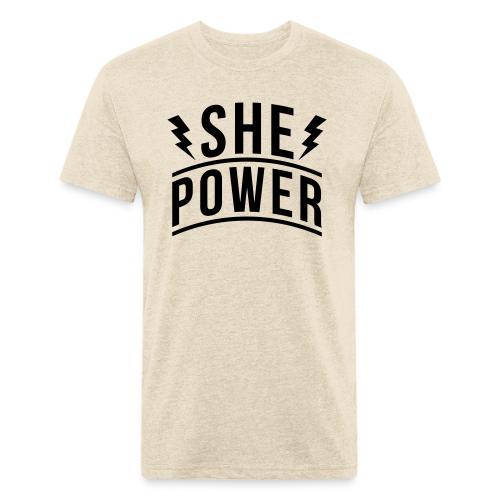 She Power - Unisex Poly/Cotton T-Shirt