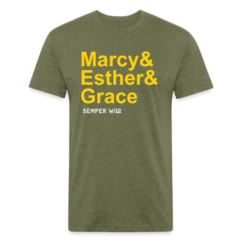 Semper Wild Marcy & Ester & Grace - Unisex Poly/Cotton T-Shirt