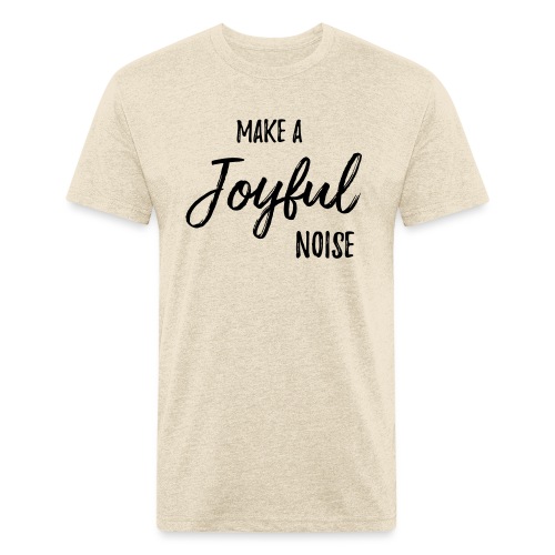 joyfulnoise2 - Men’s Fitted Poly/Cotton T-Shirt