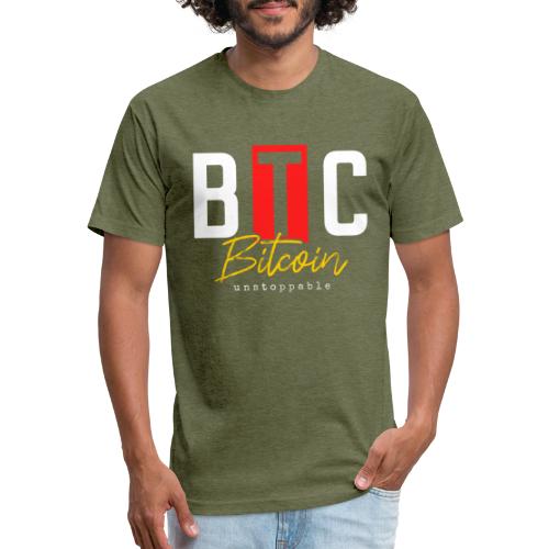 Places To Get Deals On BITCOIN SHIRT STYLE - Fitted Cotton/Poly T-Shirt by Next Level