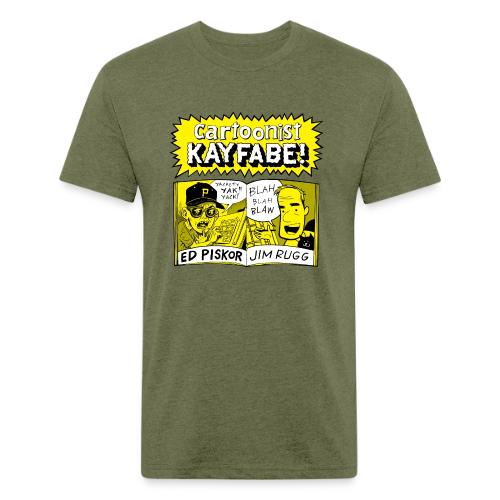 Cartoonist Kayfabe with Jim and Ed - Unisex Poly/Cotton T-Shirt