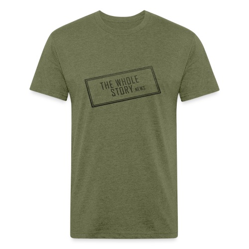 HD Stamped - Men’s Fitted Poly/Cotton T-Shirt