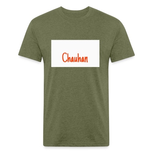 Chauhan - Men’s Fitted Poly/Cotton T-Shirt