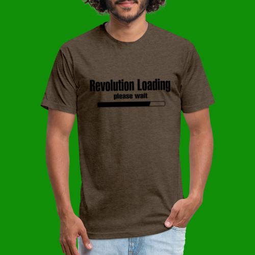 Revolution Loading - Men’s Fitted Poly/Cotton T-Shirt