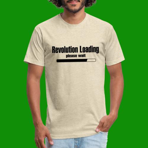 Revolution Loading - Men’s Fitted Poly/Cotton T-Shirt