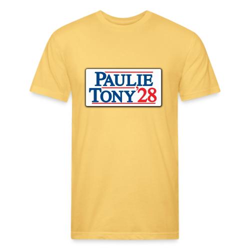 Paulie and Tony for Co-President 2028 - Unisex Poly/Cotton T-Shirt