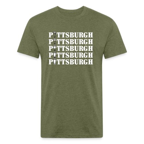 Green Beer in Pittsburgh - Unisex Poly/Cotton T-Shirt