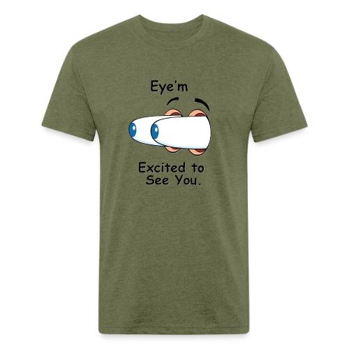 Eye m Excited to See You - Unisex Poly/Cotton T-Shirt